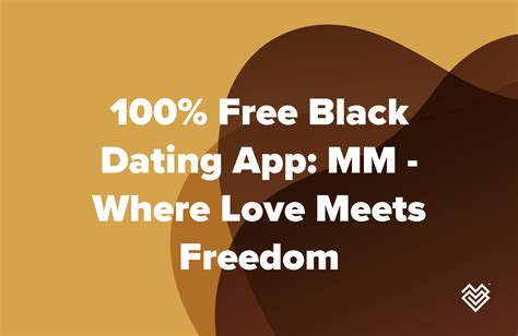 100 free black dating apps